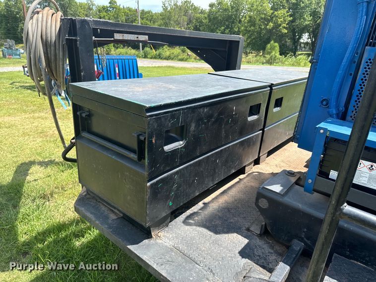 image for item DX1019 Shop built flatbed trailer