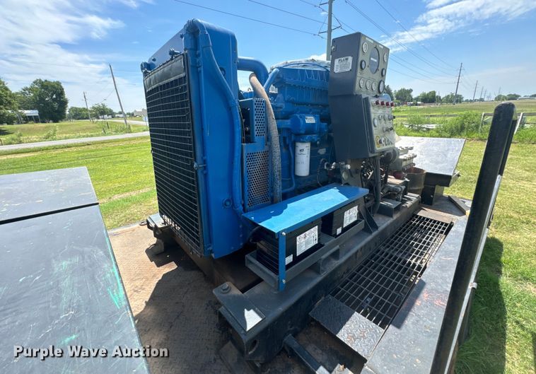image for item DX1019 Shop built flatbed trailer