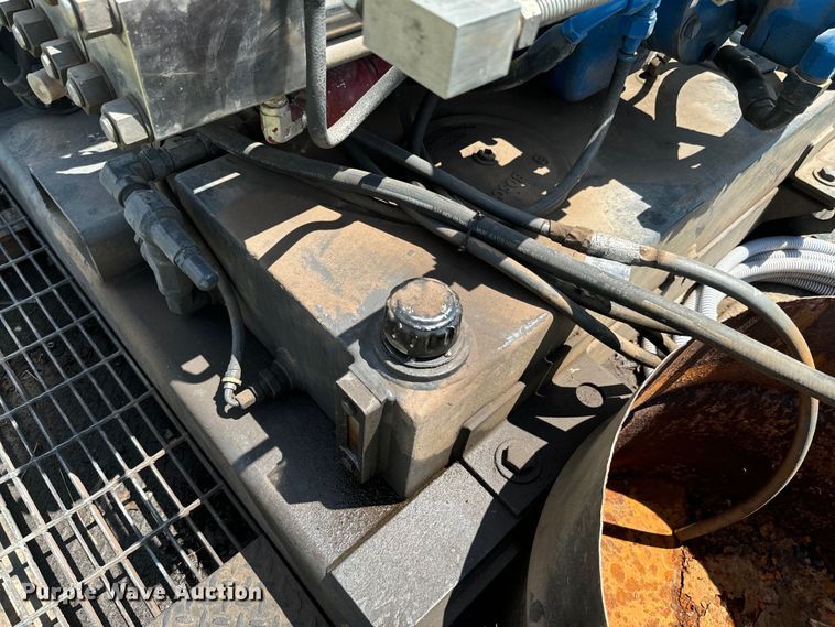 image for item DX1019 Shop built flatbed trailer