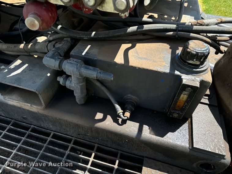 image for item DX1019 Shop built flatbed trailer
