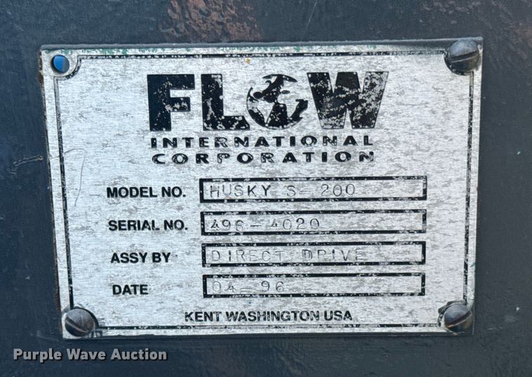 image for item DX1019 Shop built flatbed trailer