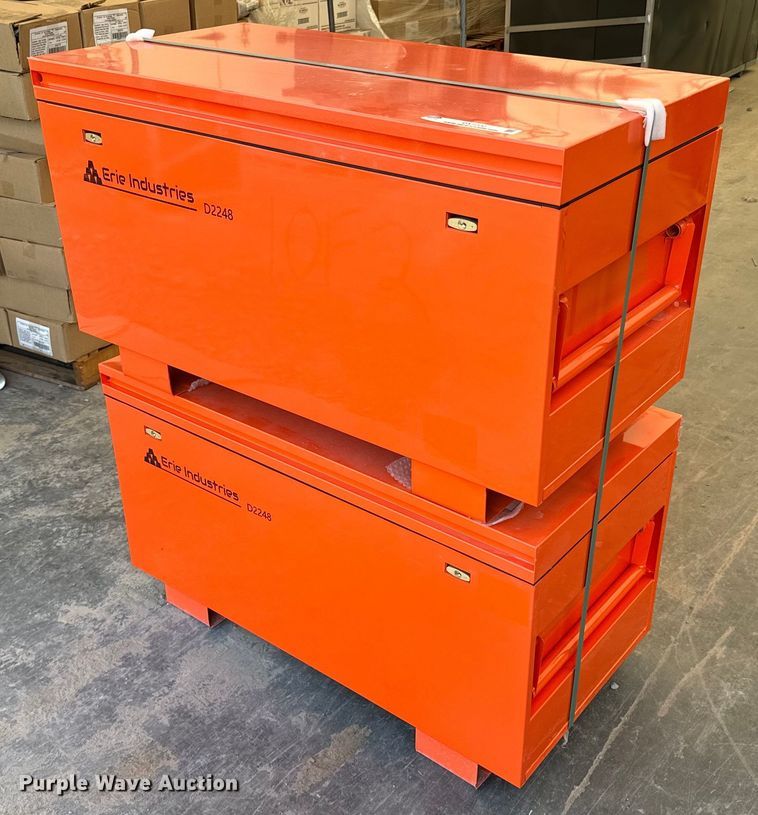 image for item DX1020 (2) Erie Industries toolboxes