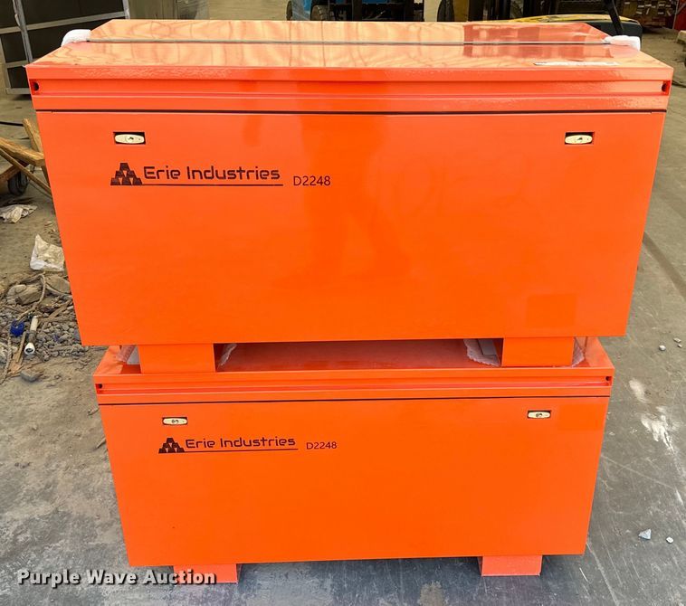 image for item DX1020 (2) Erie Industries toolboxes