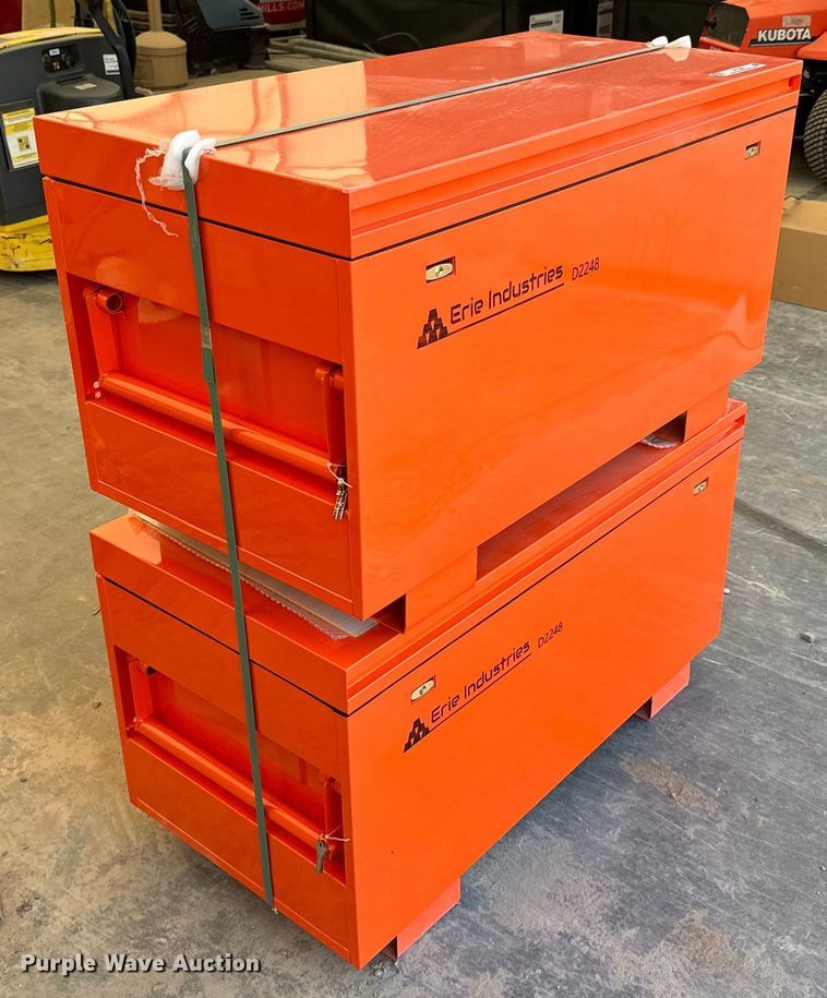 image for item DX1020 (2) Erie Industries toolboxes