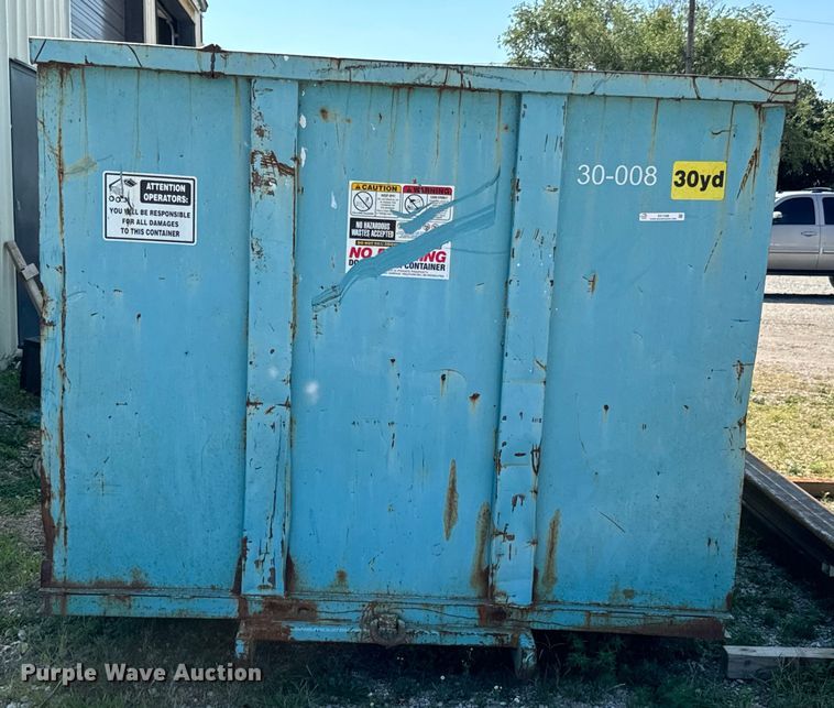 image for item DX1038 Roll-off dumpster