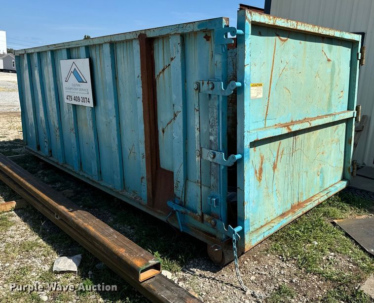 image for item DX1038 Roll-off dumpster