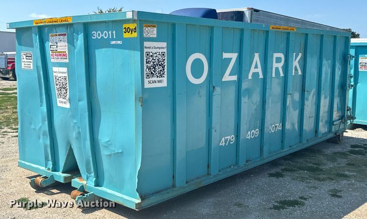 image for item DX1040 Roll-off dumpster