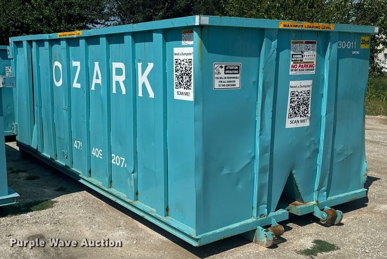 image for item DX1040 Roll-off dumpster
