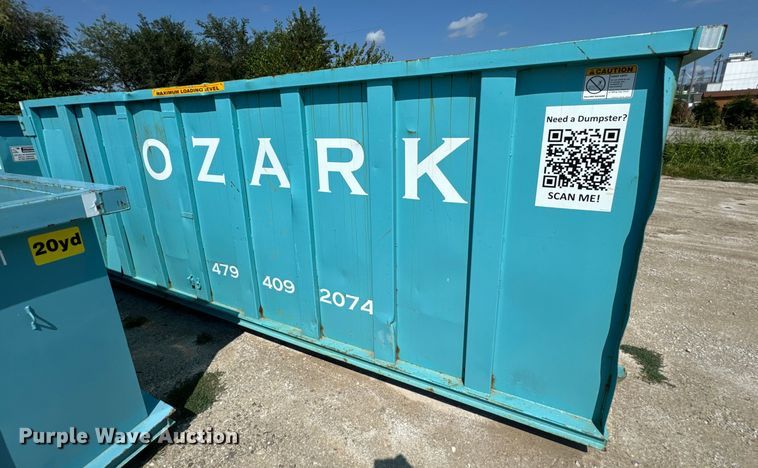 image for item DX1040 Roll-off dumpster