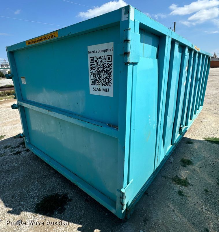 image for item DX1040 Roll-off dumpster