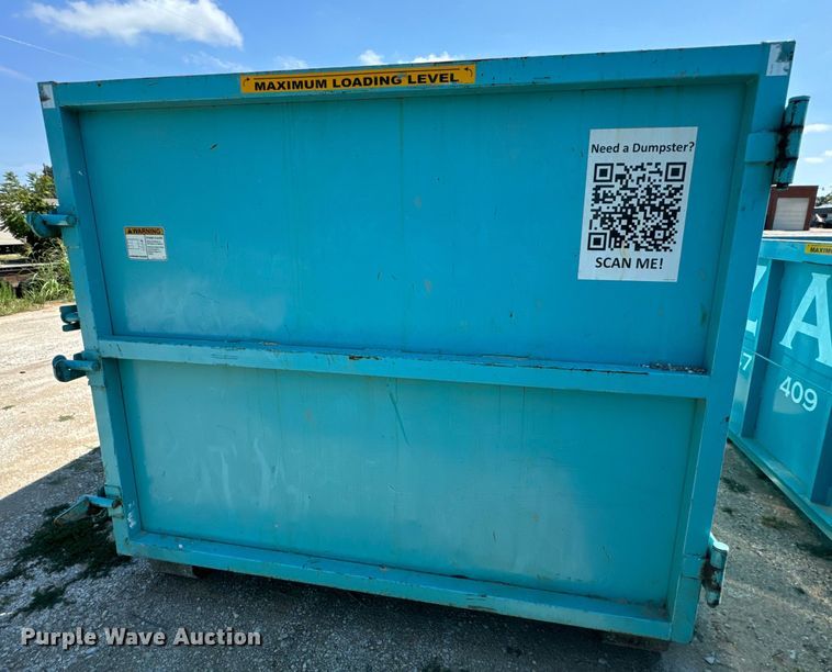 image for item DX1040 Roll-off dumpster