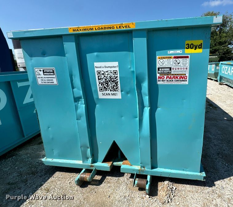 image for item DX1041 Roll-off dumpster 