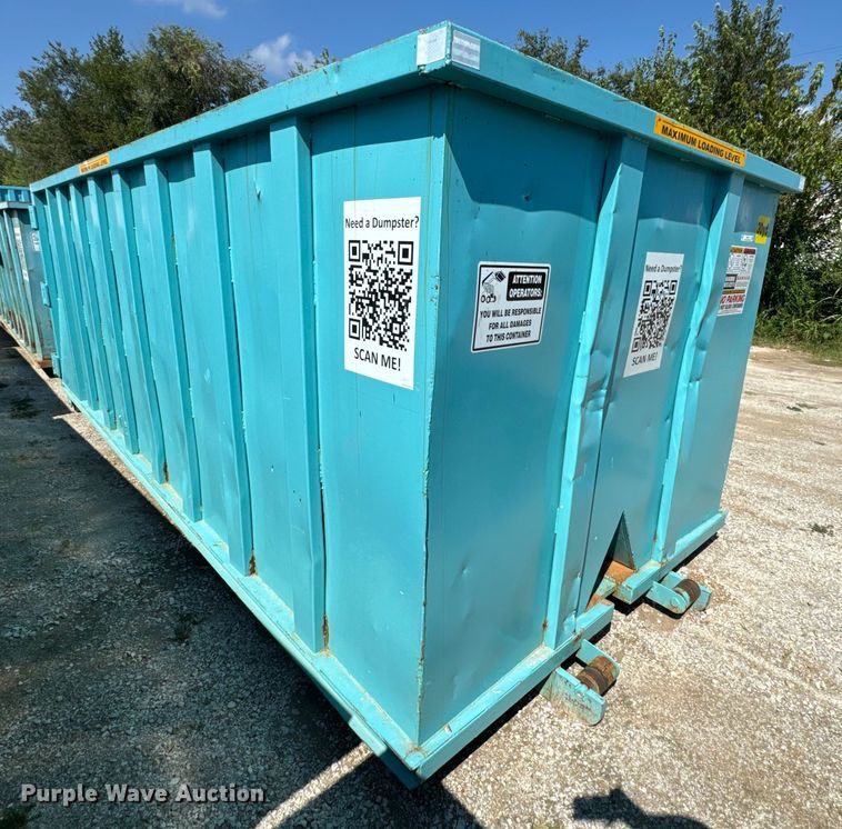 image for item DX1041 Roll-off dumpster 