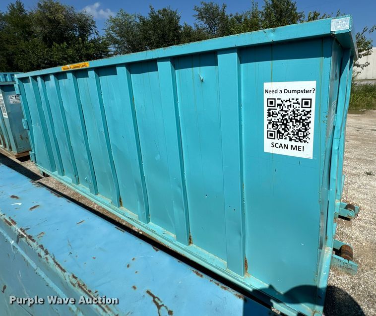 image for item DX1041 Roll-off dumpster 