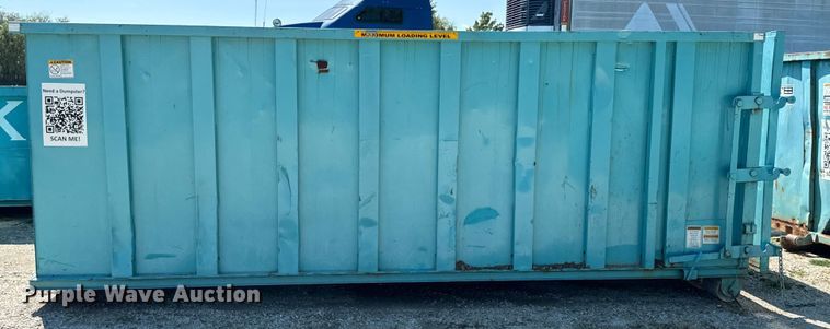 image for item DX1041 Roll-off dumpster 