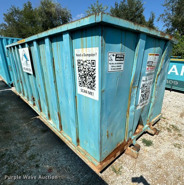 image for item DX1042 Roll-off dumpster 