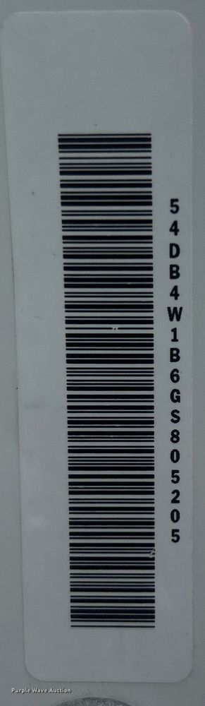 image for item EG0833 2016 Isuzu  NPR box truck