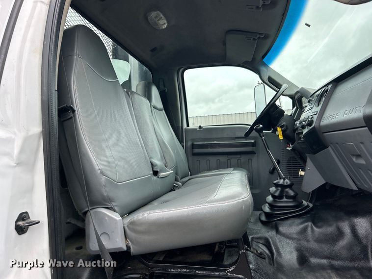 image for item EG0836 2012 Ford F750 Super Duty  flatbed truck