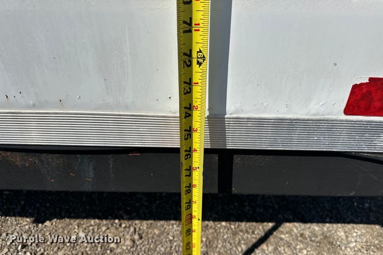 image for item EG0847 2003 H&H  enclosed cargo trailer