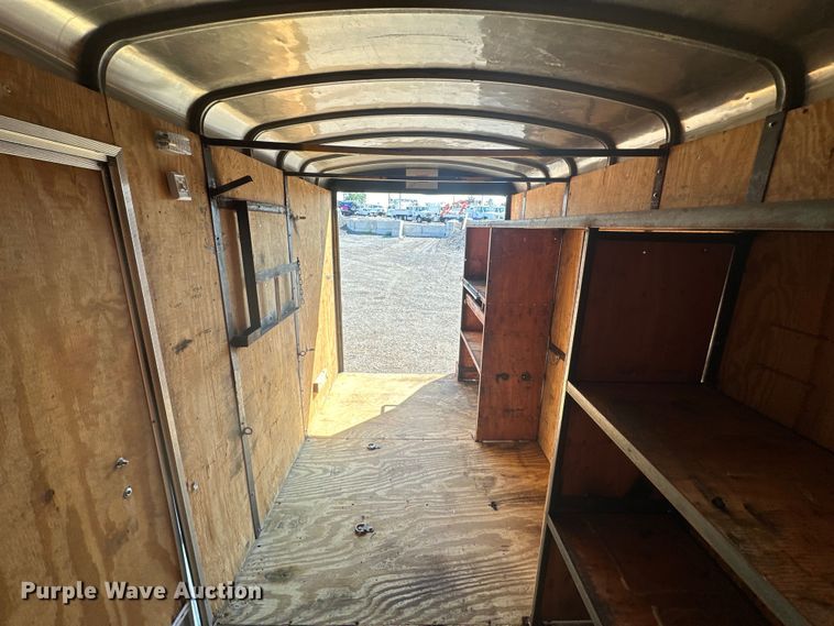 image for item EG0847 2003 H&H  enclosed cargo trailer