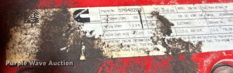 image for item EG0866 2009 Freightliner Business Class M2 box truck