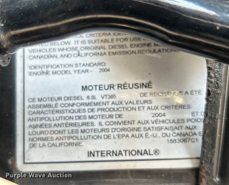 image for item EG0881 2006 Ford F650 Super Duty  box truck