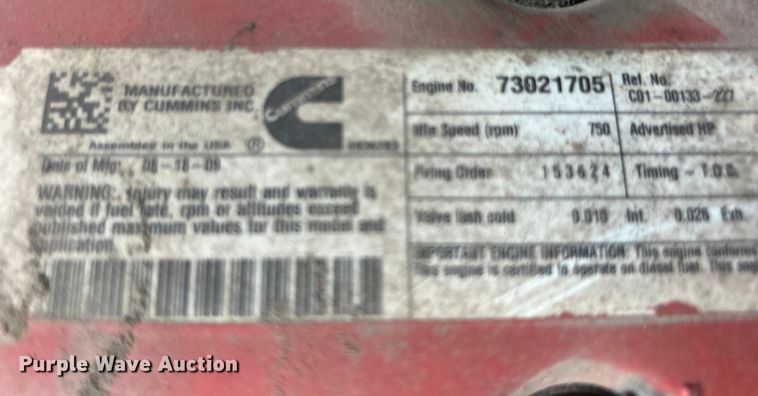 image for item EG0905 2010 Freightliner  Business Class M2 box truck