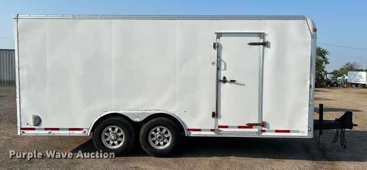 image for item EG0908 2015 United Trailers, Inc. UXT-8 enclosed cargo trailer