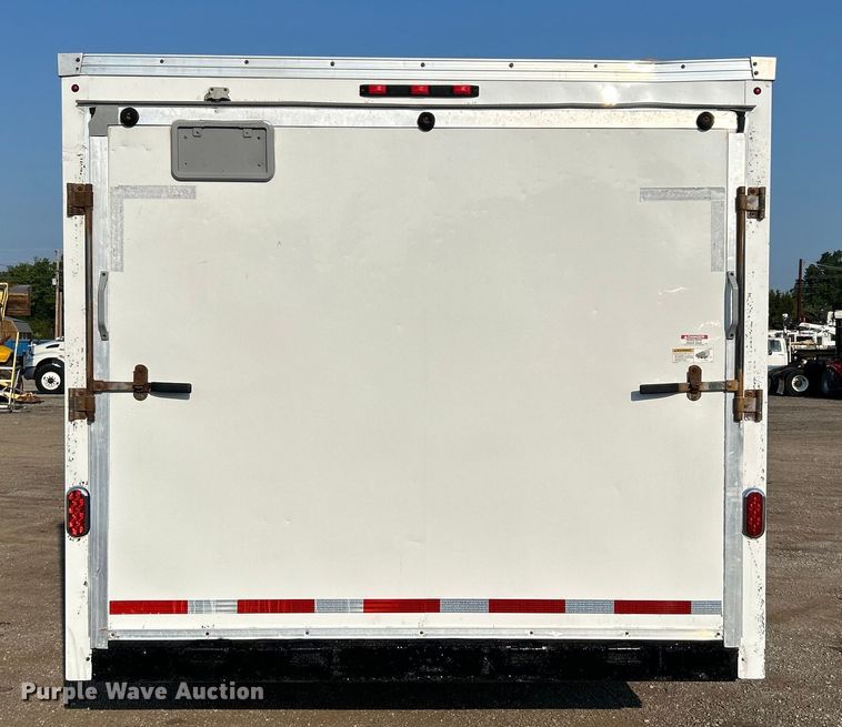 image for item EG0908 2015 United Trailers, Inc. UXT-8 enclosed cargo trailer