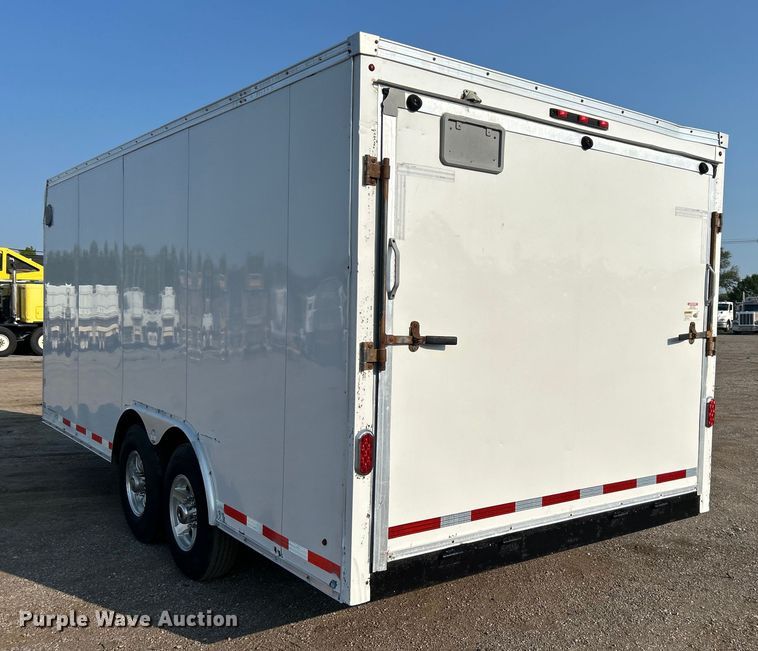 image for item EG0908 2015 United Trailers, Inc. UXT-8 enclosed cargo trailer