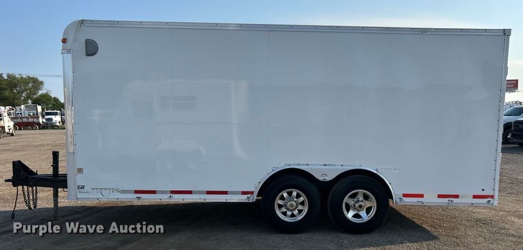 image for item EG0908 2015 United Trailers, Inc. UXT-8 enclosed cargo trailer