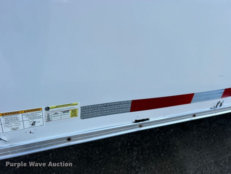 image for item EG0908 2015 United Trailers, Inc. UXT-8 enclosed cargo trailer