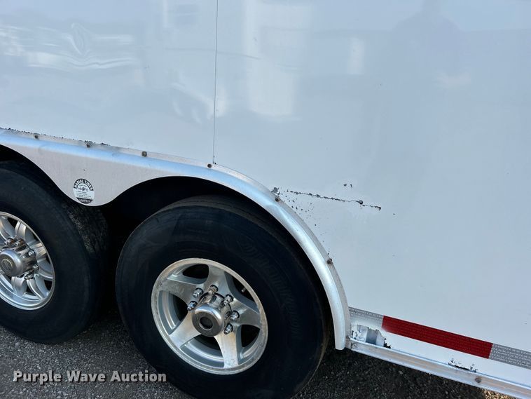 image for item EG0908 2015 United Trailers, Inc. UXT-8 enclosed cargo trailer