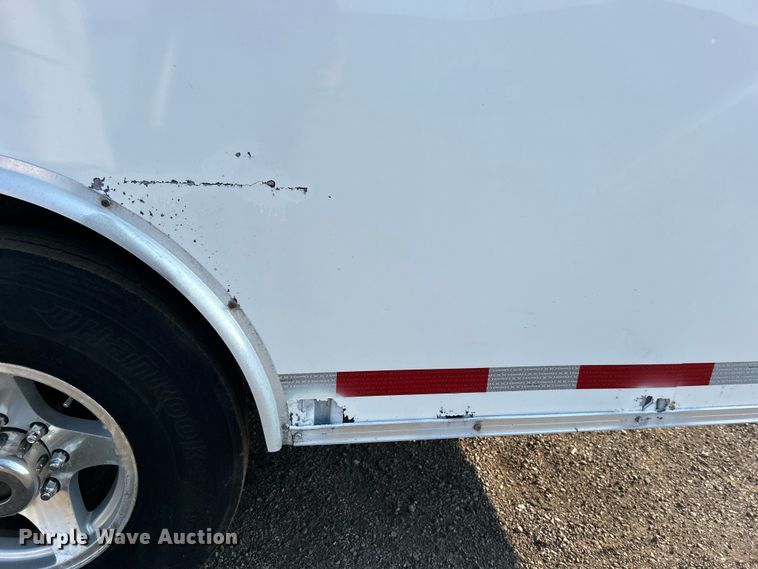 image for item EG0908 2015 United Trailers, Inc. UXT-8 enclosed cargo trailer