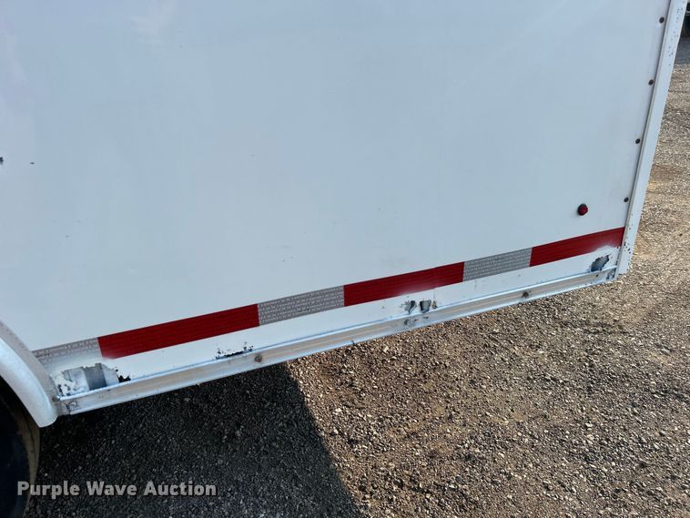 image for item EG0908 2015 United Trailers, Inc. UXT-8 enclosed cargo trailer