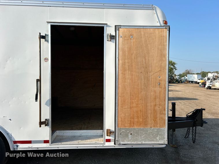 image for item EG0908 2015 United Trailers, Inc. UXT-8 enclosed cargo trailer