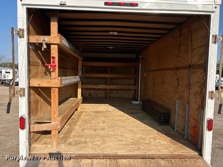 image for item EG0908 2015 United Trailers, Inc. UXT-8 enclosed cargo trailer