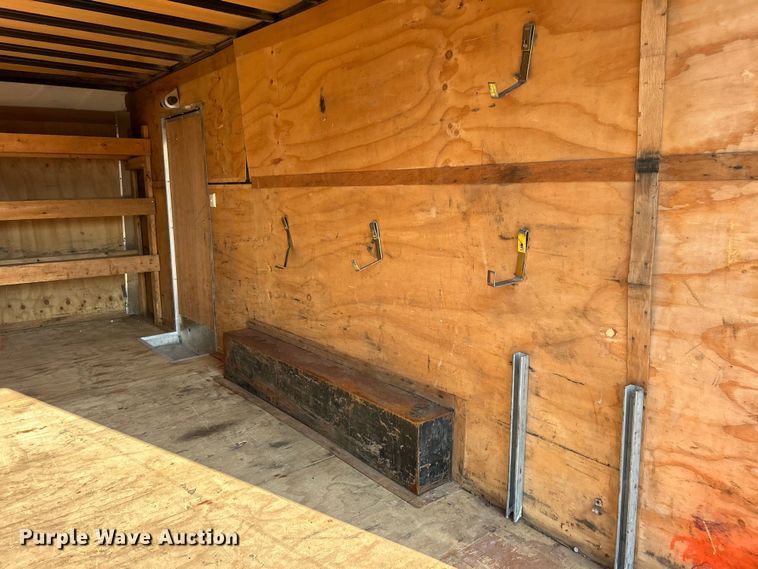 image for item EG0908 2015 United Trailers, Inc. UXT-8 enclosed cargo trailer