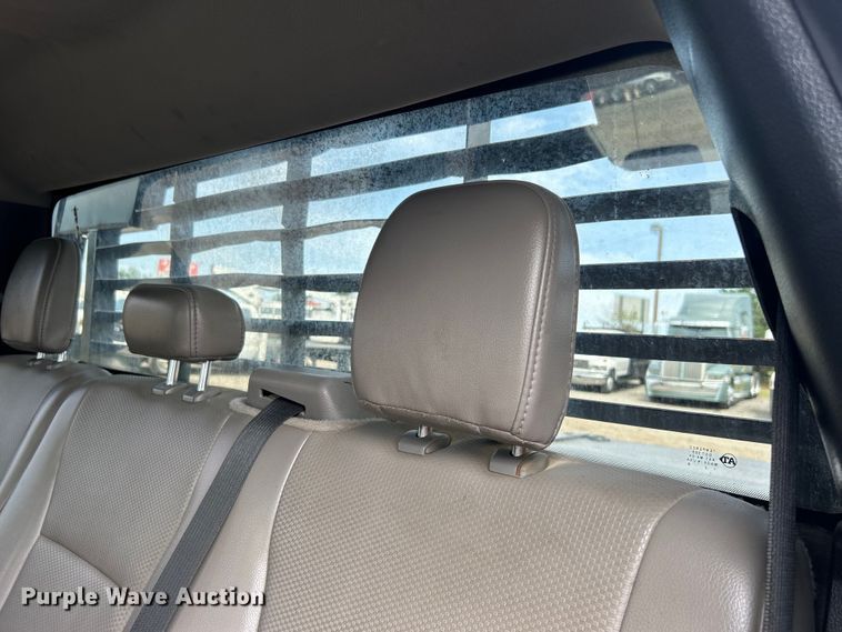 image for item EG0925 2020 Ford F550 Super Duty Crew Cab flatbed truck