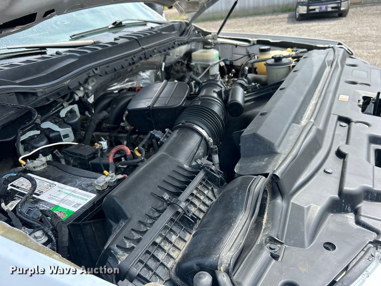 image for item EG0925 2020 Ford F550 Super Duty Crew Cab flatbed truck