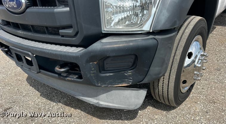 image for item EG0926 2013 Ford F550 Super Duty Crew Cab flatbed truck