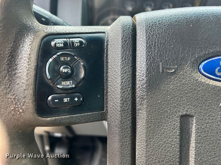 image for item EG0926 2013 Ford F550 Super Duty Crew Cab flatbed truck