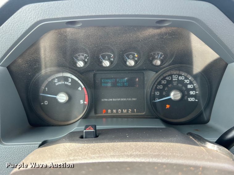 image for item EG0926 2013 Ford F550 Super Duty Crew Cab flatbed truck