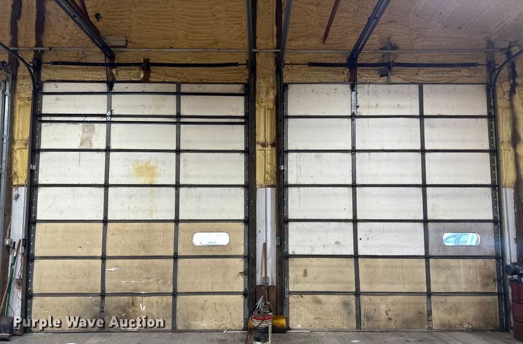 image for item EH6768 (2) insulated garage doors