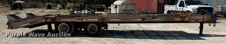 image for item EJ2863 1998 Interstate 40DLA equipment trailer