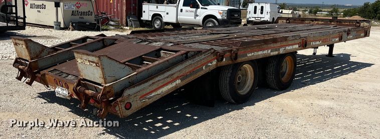 image for item EJ2863 1998 Interstate 40DLA equipment trailer