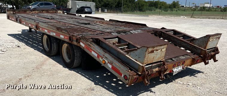 image for item EJ2863 1998 Interstate 40DLA equipment trailer