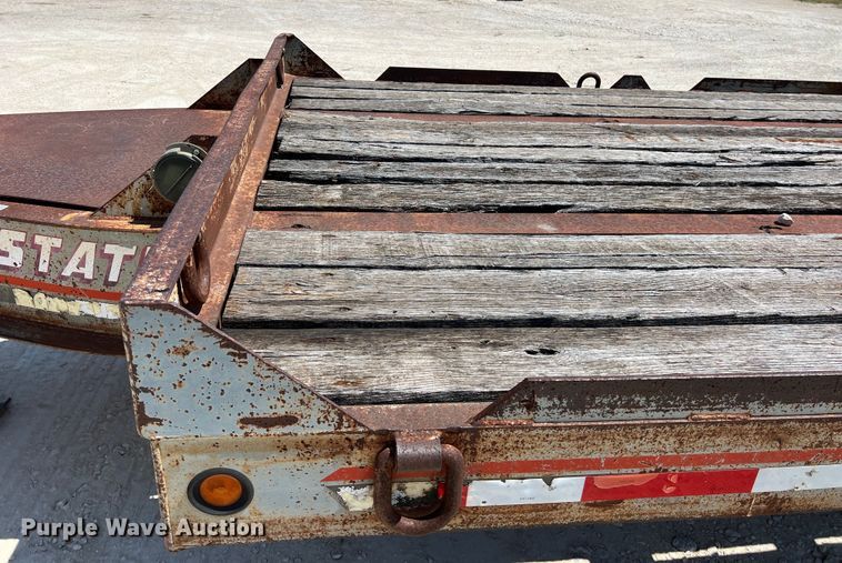 image for item EJ2863 1998 Interstate 40DLA equipment trailer