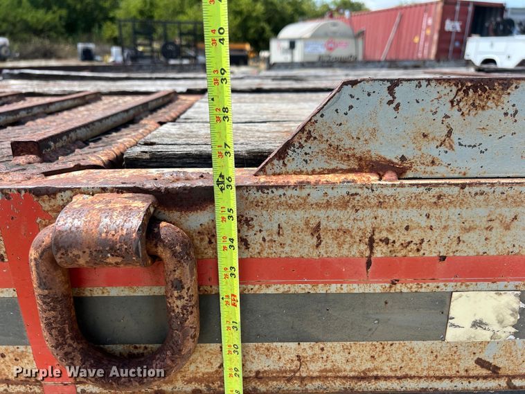 image for item EJ2863 1998 Interstate 40DLA equipment trailer