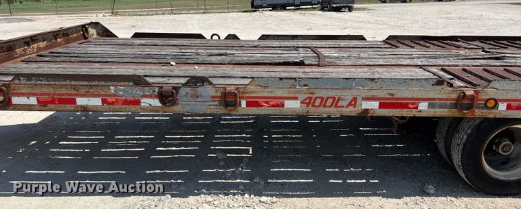image for item EJ2863 1998 Interstate 40DLA equipment trailer